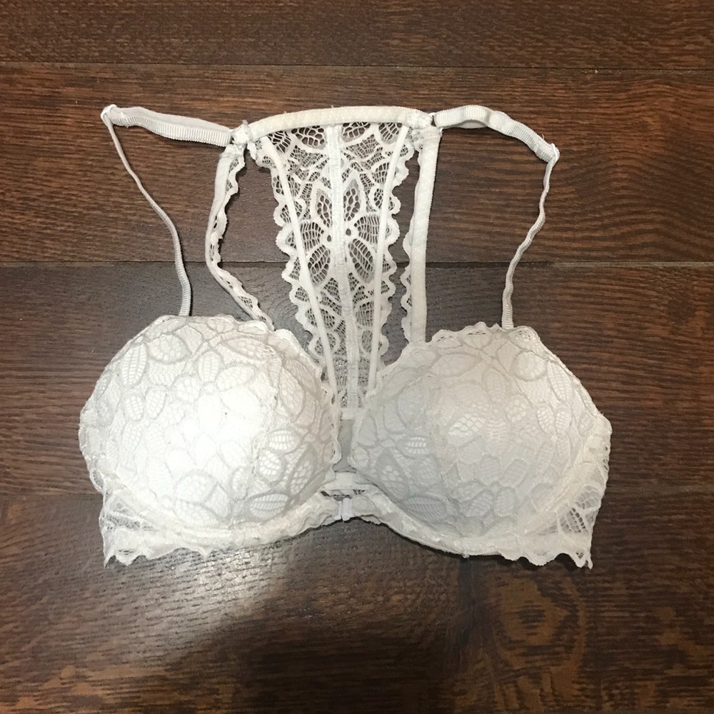 pink bra lace